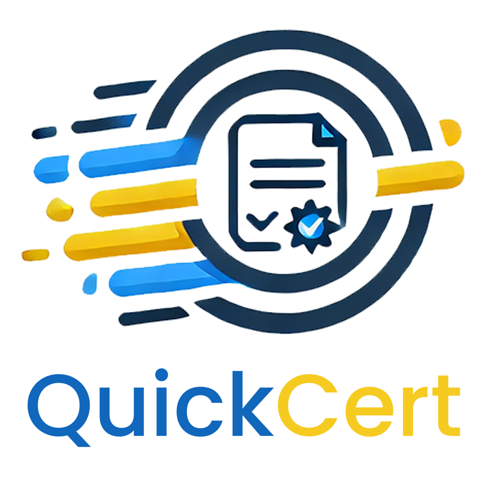 Quickcert login