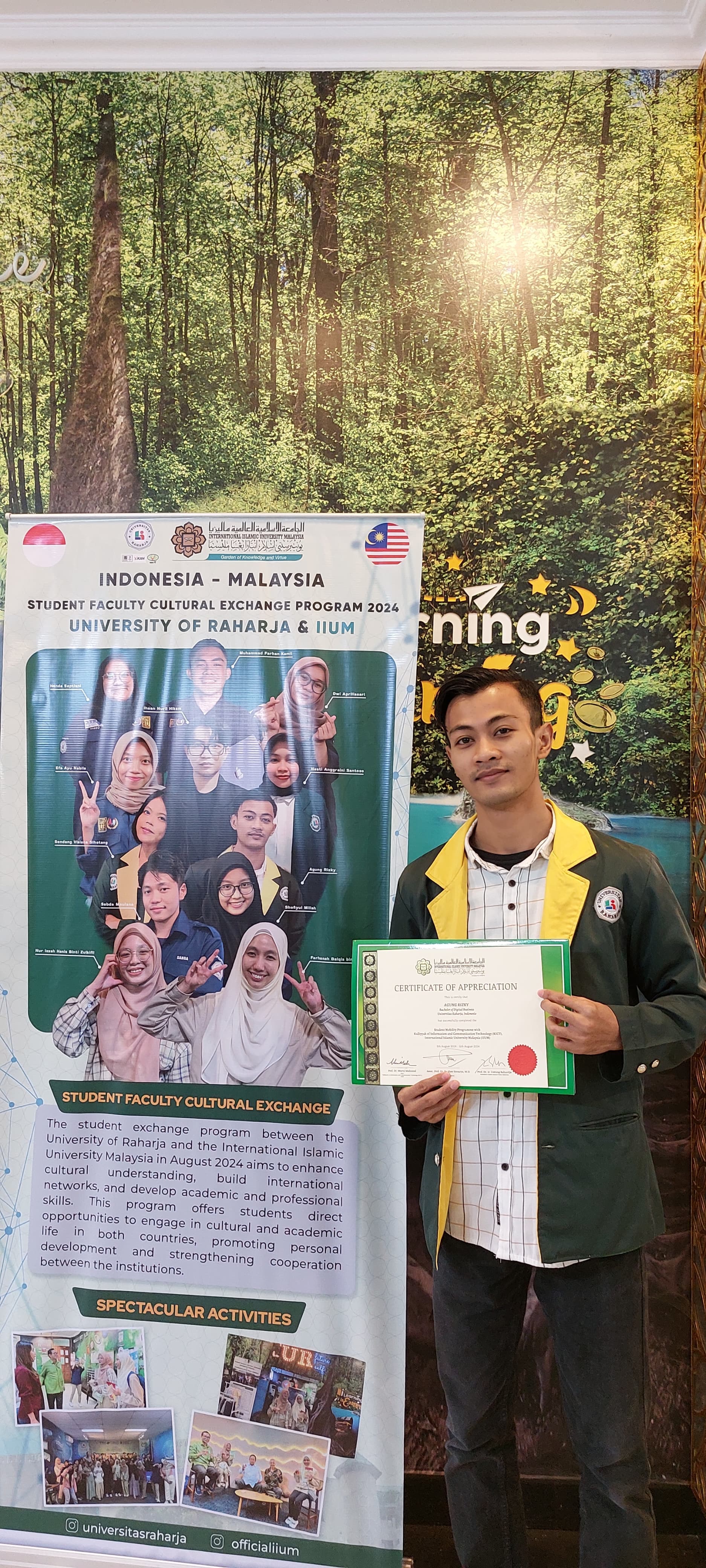 Prestasi Student Exchange Iky