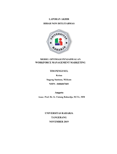 Optimalisasi mahasiswa