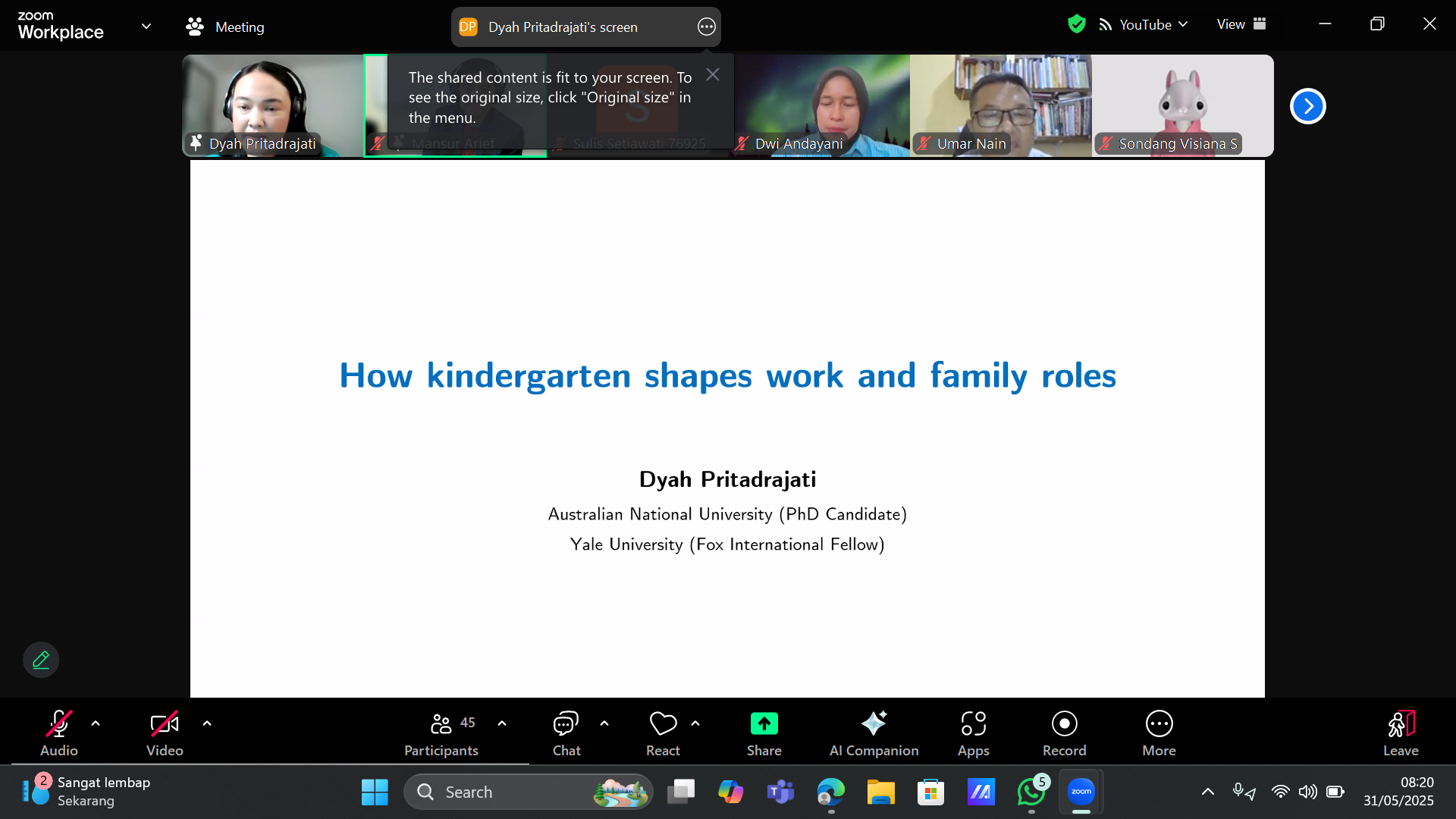 Cermi Talk Session